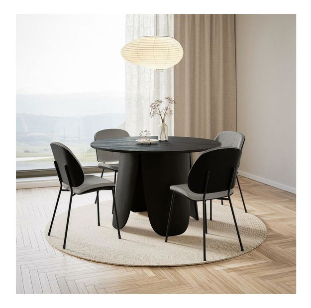 Konferencia szék Jazmin (hamu + fekete)