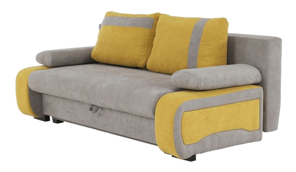 Háromszemélyes kanapé Bolivia (sárga + szürke)