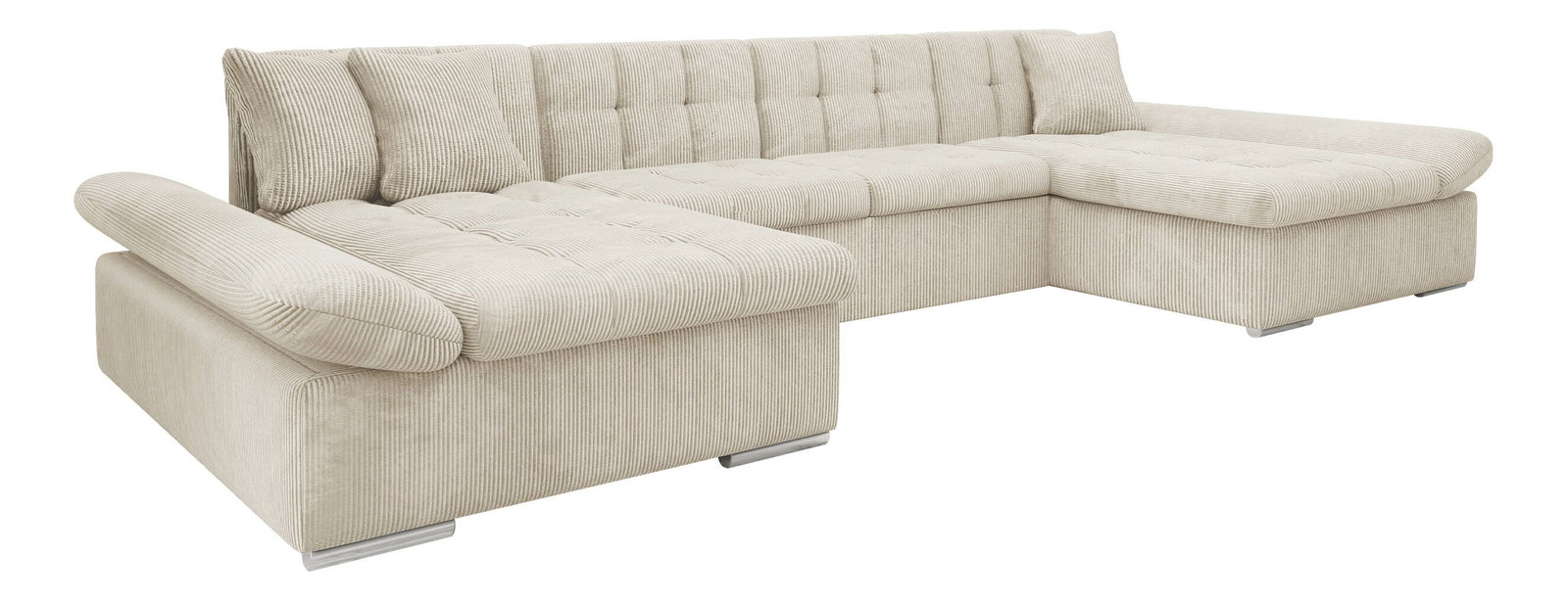 Rohová sedacia súprava U Agnara (vanilková)