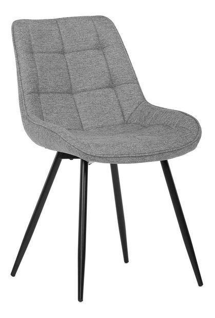 Jedálenská stolička Contemplan (strieborná)