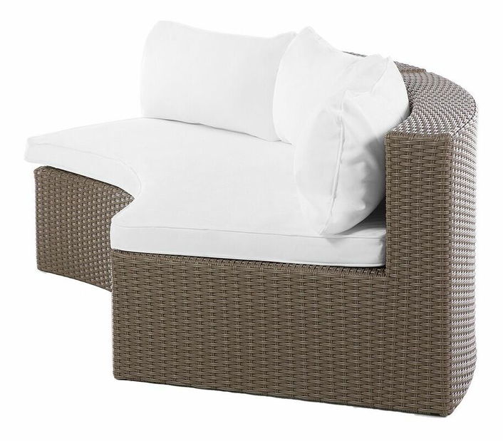 Kerti ülőgarnitúra Sevo (sötétszürke)