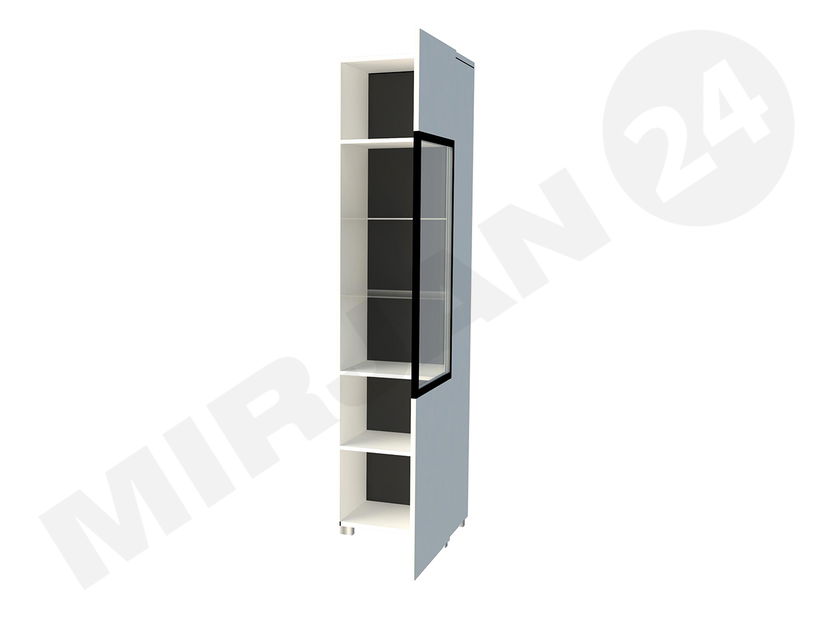 Vitrína Deco DC02 (čierna) *výpredaj