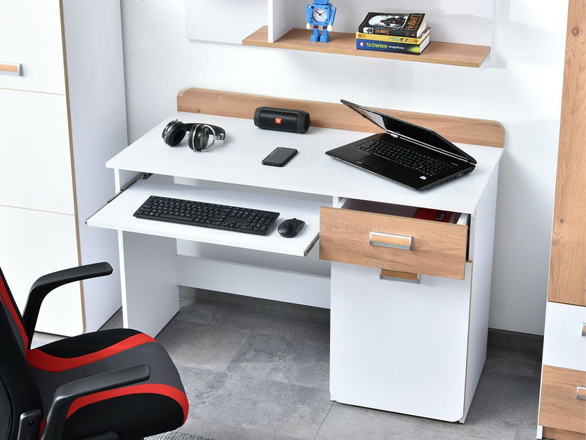 Mobilier cameră studenți Clerigo 04 (alb)