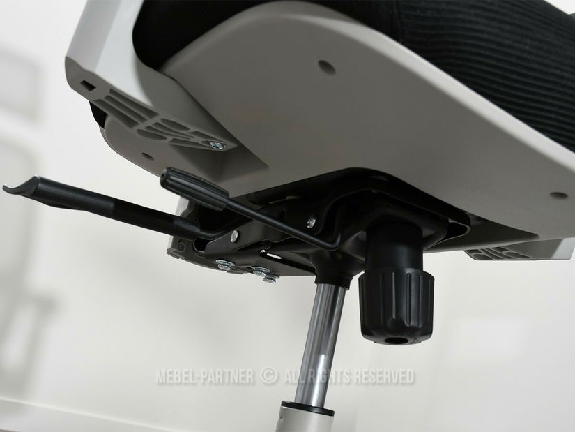 Fotoliu de birou Largindo (negru + gri)