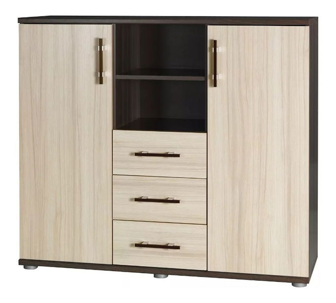 Komoda Irvine I9 (jaseň tmavý + jaseň)