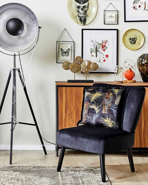 Kreslo Vaza (čierna)