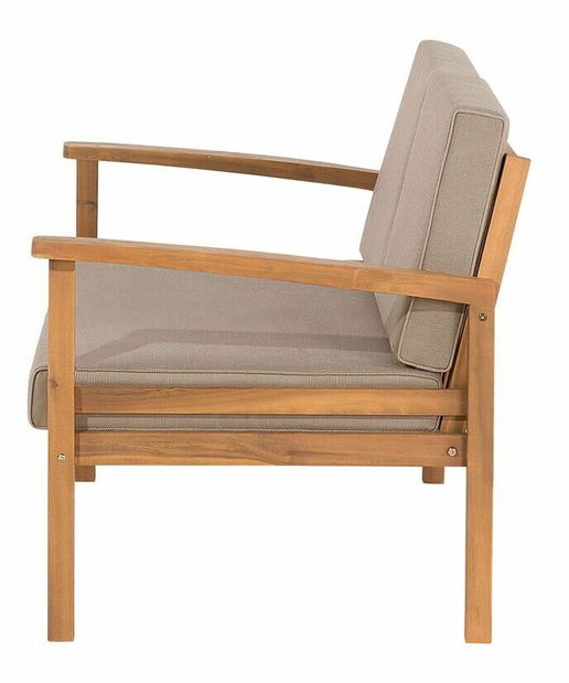 Záhradná sedacia súprava Maleno (tmavosivá) (agát)