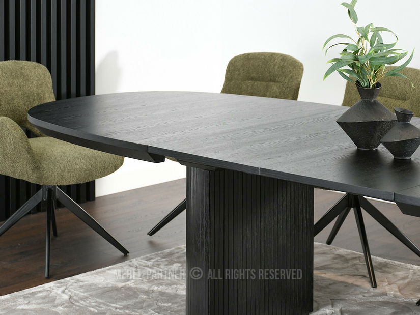 Masă sufragerie Titular (negru)