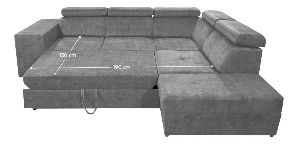 Colțar de grădină Maiga (gri) (D)