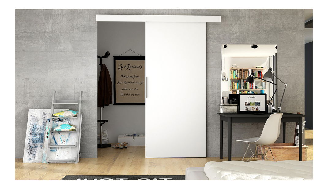 Posuvné dvere Madrazo 1 (biela matná)