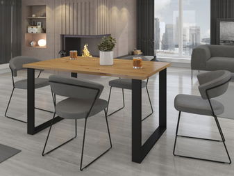 Blagovaonski stol Impie 138x90 (hrast lancelot)