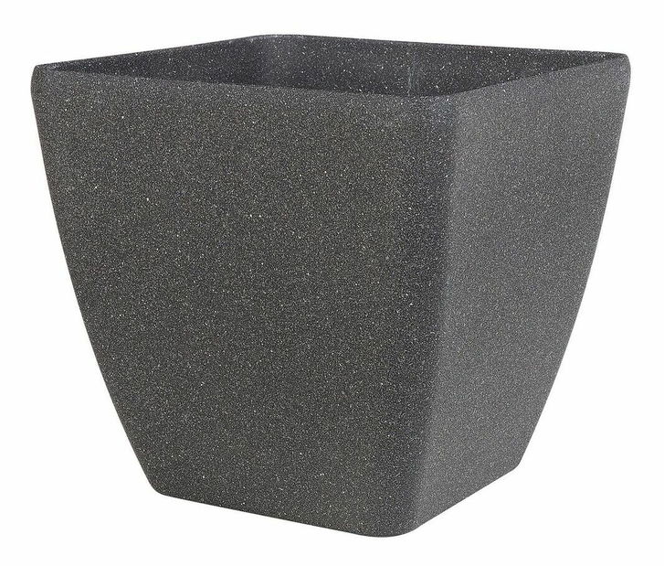 Virágtartó ZONS 42x42x42 cm (üveglaminált) (szürke)