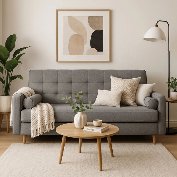 Set od 2 komada sofa Malla (siva) 