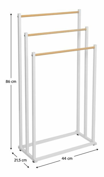 Držač za ručnike GOLDO (bijela)