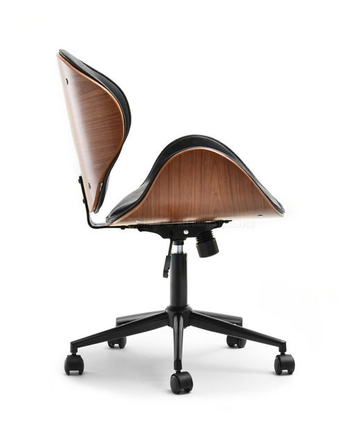 Fotoliu Bloom (nuc negru + crom)