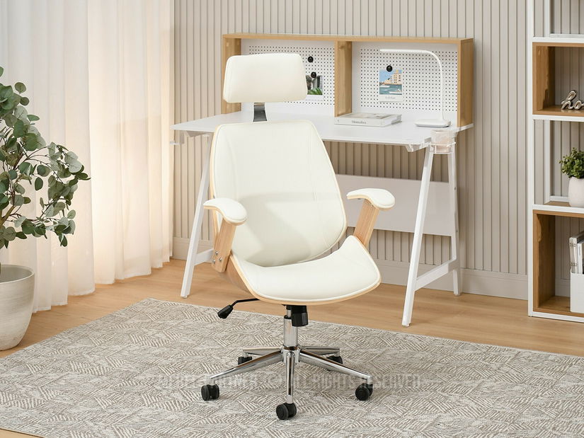 Fotoliu de birou Frankovstain (crem)