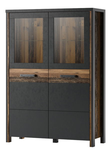 Nappali bútorsor Buena Typ 09 (old style + sötét fa)