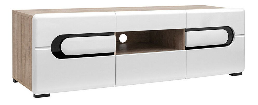 TV stolík/skrinka BRW Byron RTV2D2S/5/15