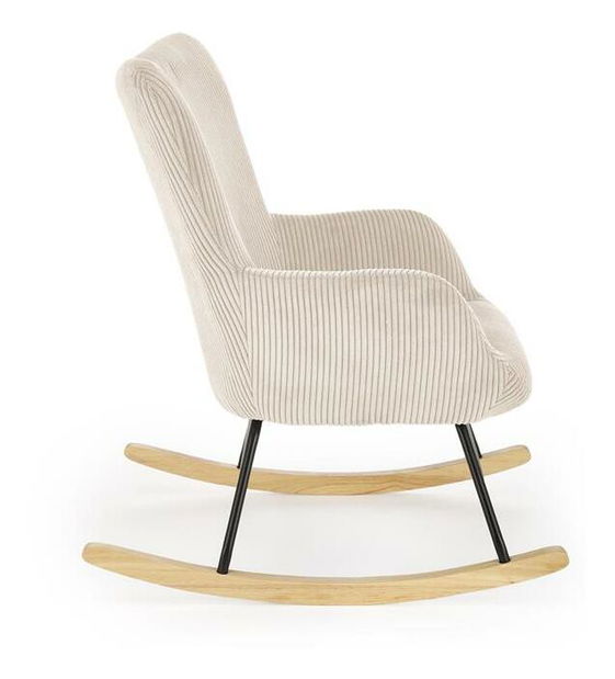 Fotelja za ljuljanje Belveder (krem)