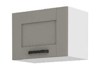 Dulap superior de bucătărie Lucid 50 GU 36 1F (claygrey + alb)