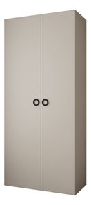 Ormar za garderobu 110 cm Carmela 40-1 (kašmir + crna)