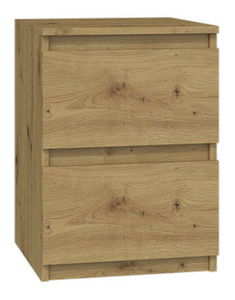 Noćni ormarić Musecalo 2 (hrast artisan)