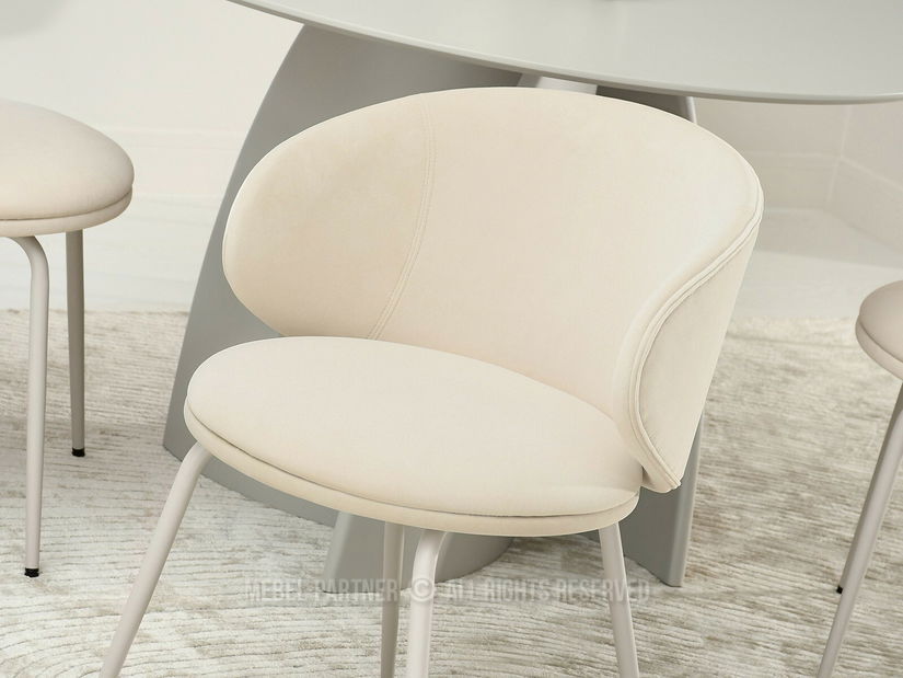 Scaun sufragerie Carbono (crem + gri)