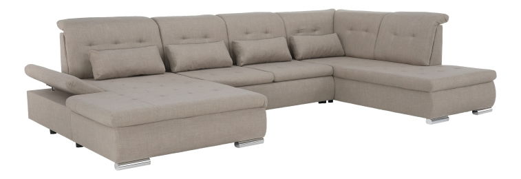 Rohová sedačka U Remza (béžová) (L)