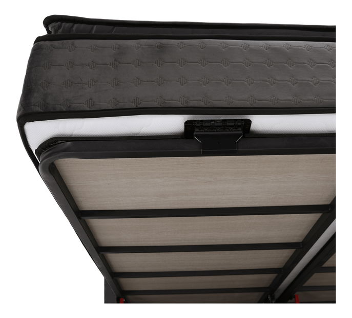 Manželská posteľ 180 cm Meilani 180 (sivá)