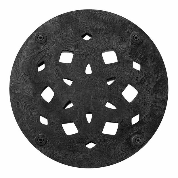 Cadru pentru umbrelă de grădină 50 cm ELFIR (beton) (cerc) (negru)