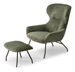 Fotoliu Condor (verde + grafit)