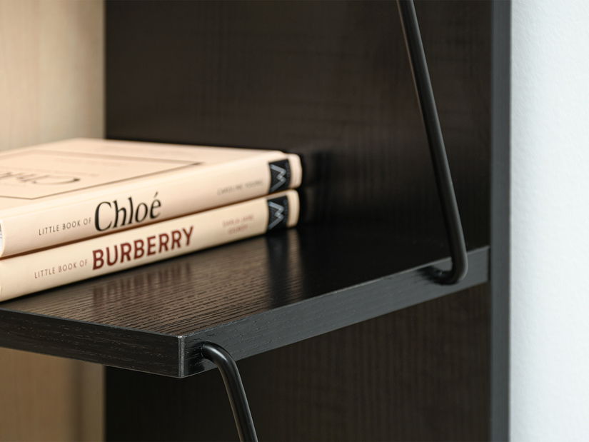 Regál Hunde A (čierna)