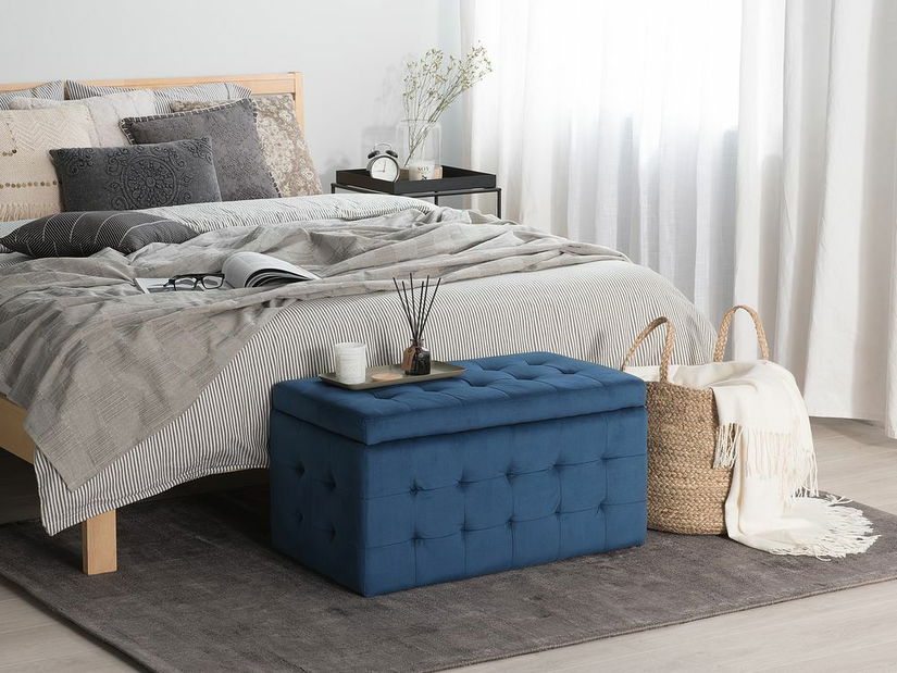 Taburetka Migan (tmavomodrá)