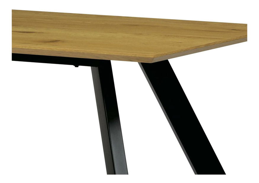 Masă sufragerie Hundido (stejar sălbatic) (pentru 8 persoane)