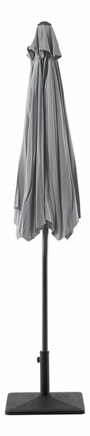 Záhradný slnečník 270 cm VARENA (kov) (tmavosivá)