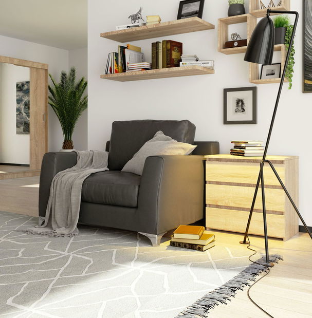 Comodă CLeania CL3 (stejar sonoma)