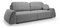 Pohovka trojsedačka Paloma I (sivá)