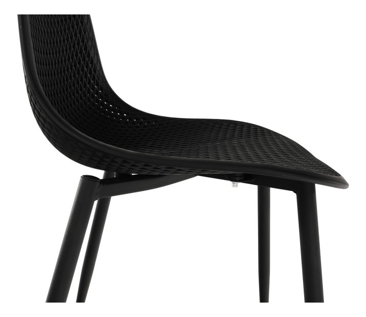 Jedálenská stolička Terra (čierna)