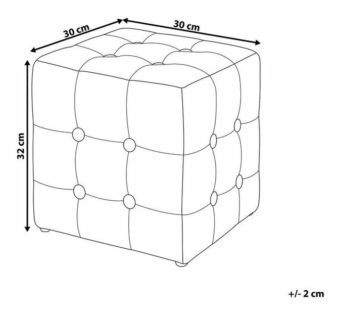 Taburetka Wyoming (fialová)