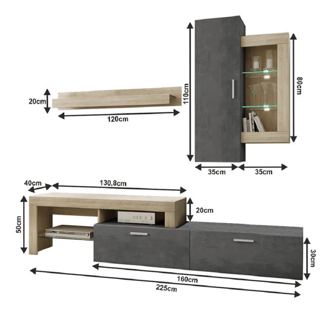Nappali bútorsor Calibri