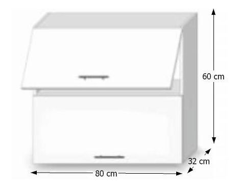 Felső konyhaszekrény G80 U Lilouse *kiárusítás