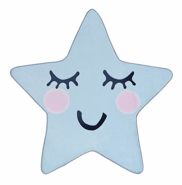 Covor pentru copii 120 x 120 cm Siur (albastru)