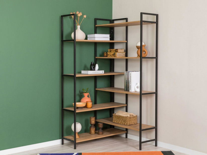 Regál Punale 1 (borovica atlantická + čierna)