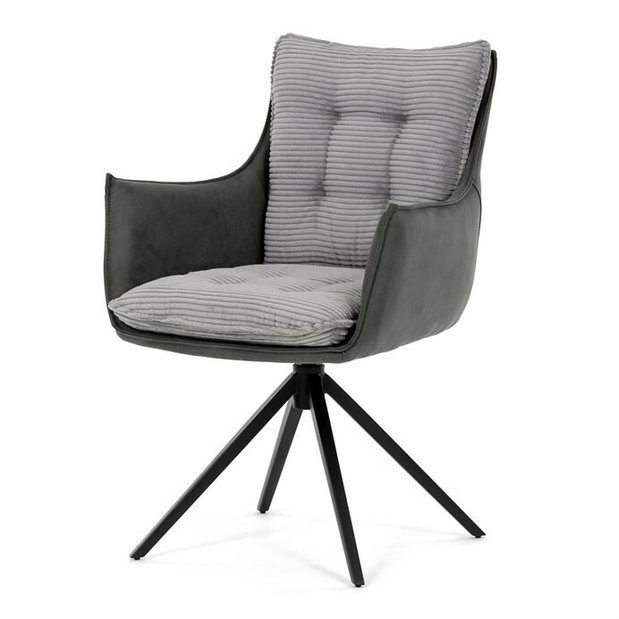 Jedálenská stolička Dumling (sivá)