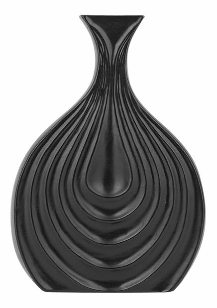 Váza TAMMIN 25 cm (sklolaminát) (čierna)