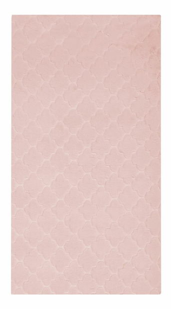 Covor din blană artificială 80 x 150 cm Gharry (roz)