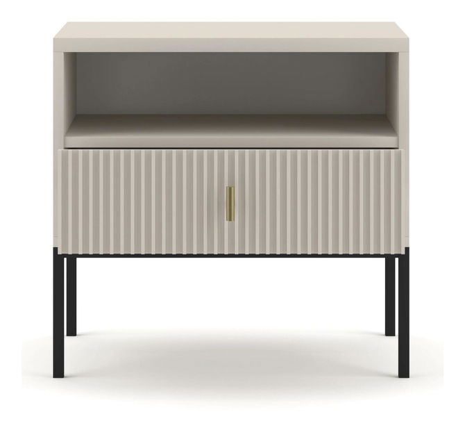 Noptieră Militaba (cașmir + negru) 