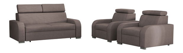 Garnitura za sjedenje Losar 3 + 1 + Lyseri 1 (kurkuma)