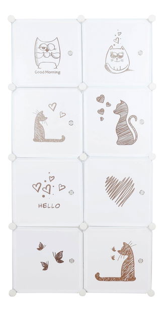 Moduláris szekrény gyerekeknek