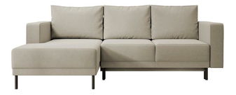 Sarokkanapé Rodriguez mini (B) (közepes bézs + fekete)